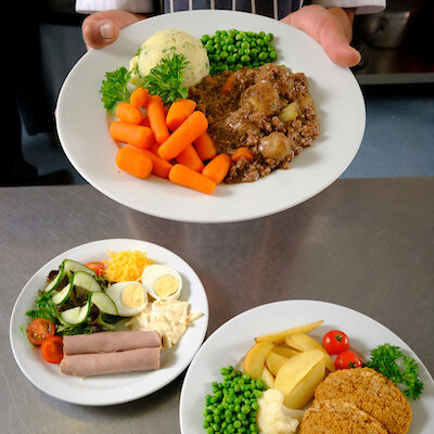 Care home with beautiful cuisine in Scotland